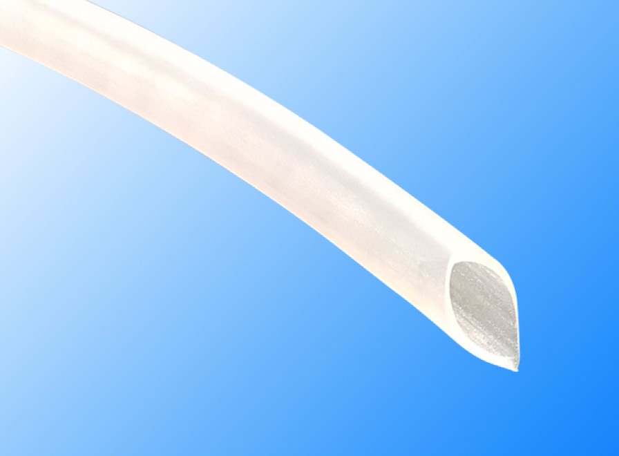 Tubo de silicona sin tejido